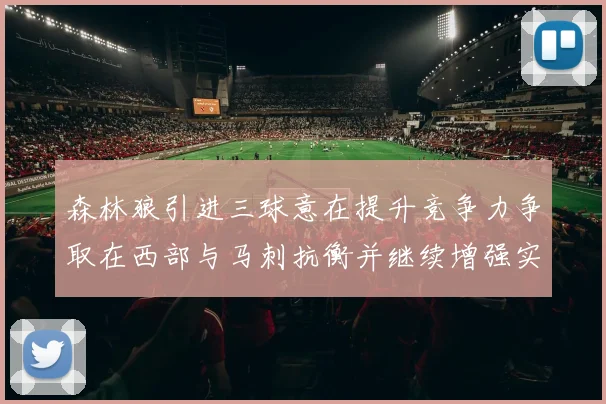 森林狼引进三球意在提升竞争力争取在西部与马刺抗衡并继续增强实力